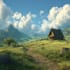 draw cinematic game environment background art
