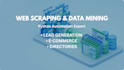 do web scraping, data mining and lead generation using python