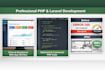 custom PHP web applications