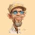 draw a funny caricature with my style