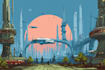 draw sci fi illustration and sci fi sci fi illustration