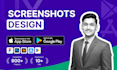 design conversion focus app store and play store screenshots