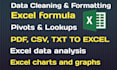 solve excel problems as excel expert