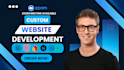 build website development, full stack developer, front end,backend web developer