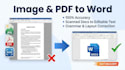 extract text from images, screenshots, or scanned pdfs accurately