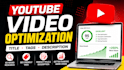 optimize your youtube videos with SEO and keyword research