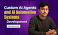 build custom ai agents and automation software
