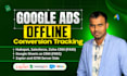 setup google ads offline conversion tracking with zapier, CRM and sheets