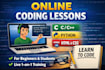 teach coding online for beginners