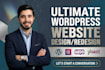 do wordpress website development, design redesign wordpress website