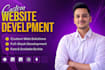 build rebuild a business website with full stack development