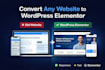 build and redesign responsive wordpress websites from framer, wix, and webflow