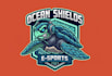 create awesome style sea turtle mascot e sport logo in very short time