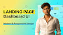 design modern landing page using react
