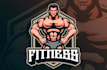 design new style bodybuilding mascot logo design service