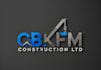 design minimalist wordmark construction, maintenance and real state logo