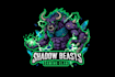 draw most popular monster mascot logo design