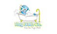 design mascot cleaning and rug bath company logo