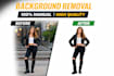 remove background from images professionally with clean edges and photo cut out
