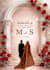 design a luxury wedding invitation video with custom animation