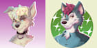 draw you furry fursona icon character
