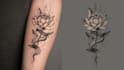 create traditional tattoo, logo design old school