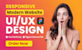 do figma website ui ux design, website ui design, figma website design