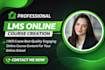 do accreditation lms course creation, training course, online course content