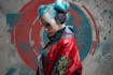 create cyberpunk character art