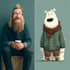 draw any object as a cartoon character