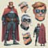 your comic book character