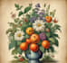 make a beautiful vintage botanical illustration poster