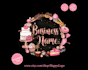 design cake, desserts, cookie, candy, bakery logo