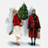 create winter illustration for social media or cards