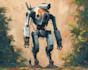 do your mecha robot fanart or original in digital artwork