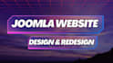 setup create and design joomla website