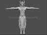 create detailed 3d character models in zbrush and blender