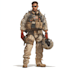 draw 2d game art military character design