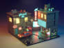 create stylized low poly 3d models,asset,props and cars