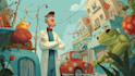 draw any cartoon illustration