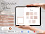 design pregnancy digital planner templates, custom journals