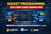 help you in c sharp, c, cpp, java, python, cuda, socket programming, desktop app