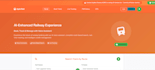 build a responsive react frontend