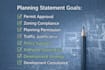 do a planning statement for planning permission approval