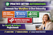automate practicebetter crm workflows, client onboarding, reminders and client