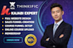 create landing page,teachable ,online course,learnworlds,podia,kajabi course
