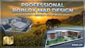 design a high quality roblox map with HD environment