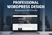 design and manage a professional wordpress website
