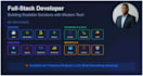 develop web applications with spring, angular, mern, python
