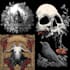 draw detailed illustration dark art